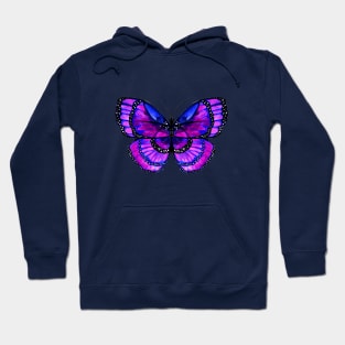 Purple Butterfly Hoodie